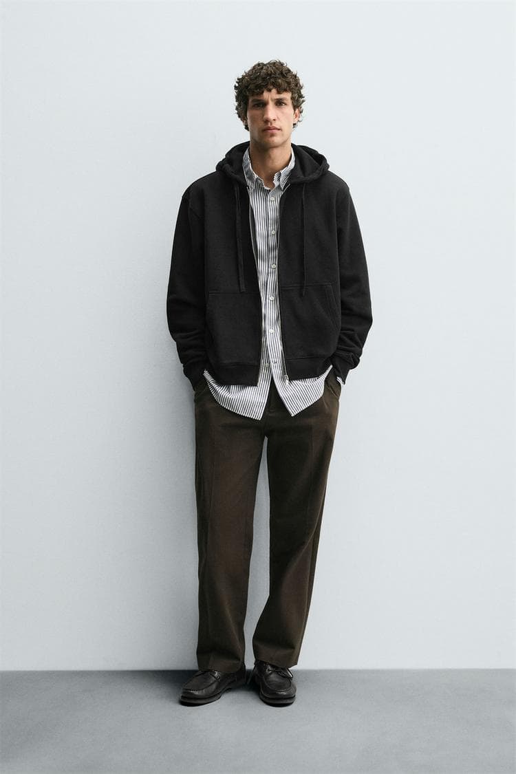 Linen Blend Mandarin Shirt